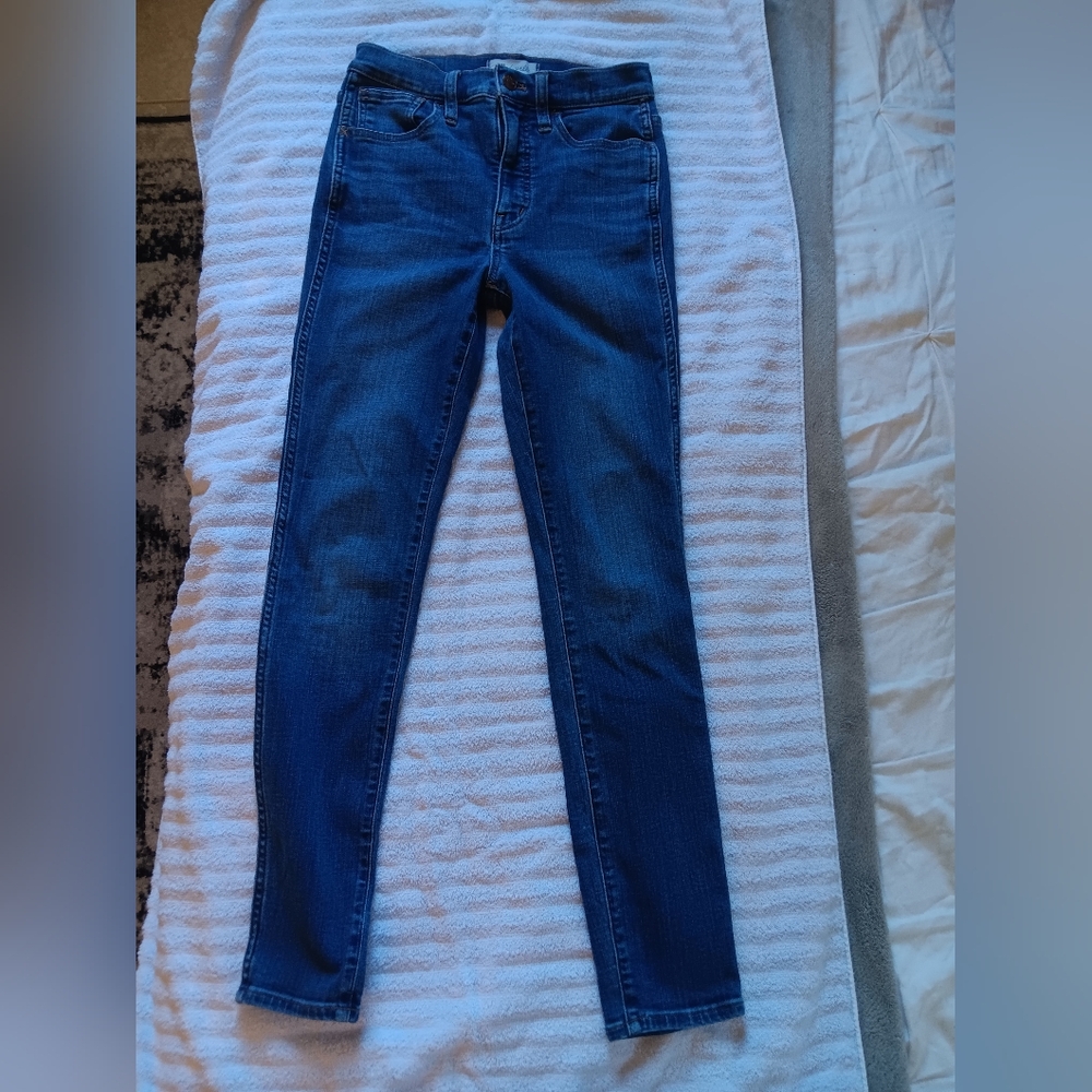 Madewell 10" High-Rise Roadtripper Skinny Jeans. Size 24. - Picture 2 of 9